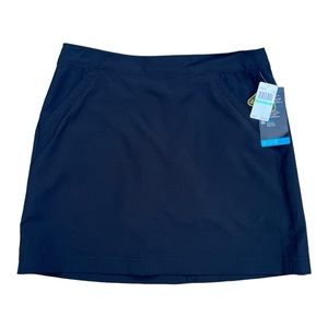 NWT PGA Tour MotionFlux Comfort Stretch Black Golf Skort Size 8